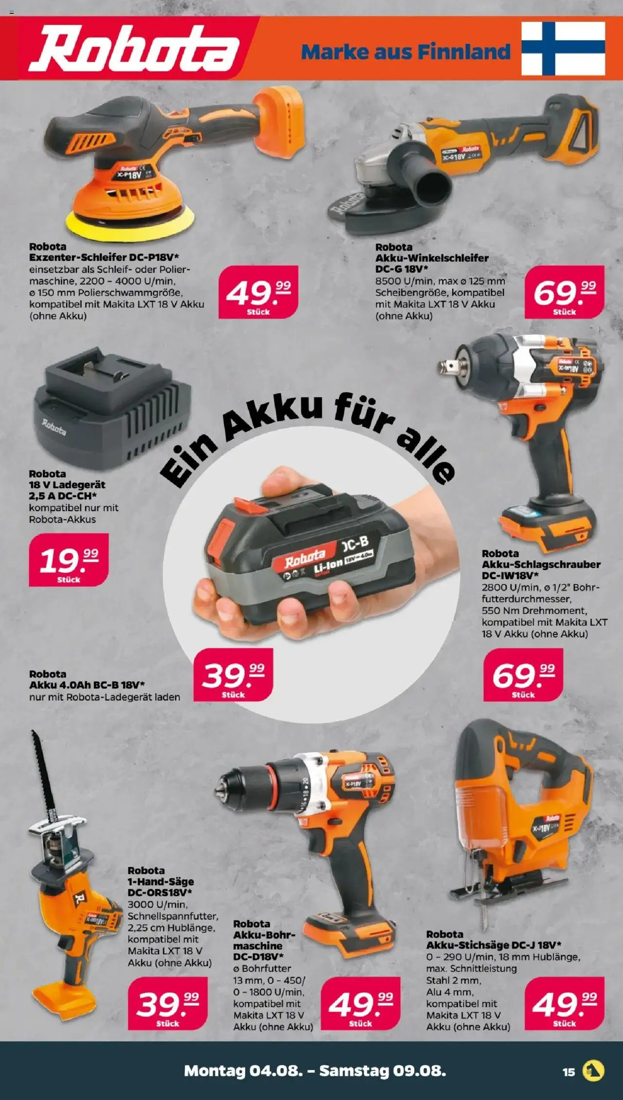 Netto Prospekt 	 - gültig ab dem 04.08.2025 | Seite: 17 | Produkte: Ladegerät