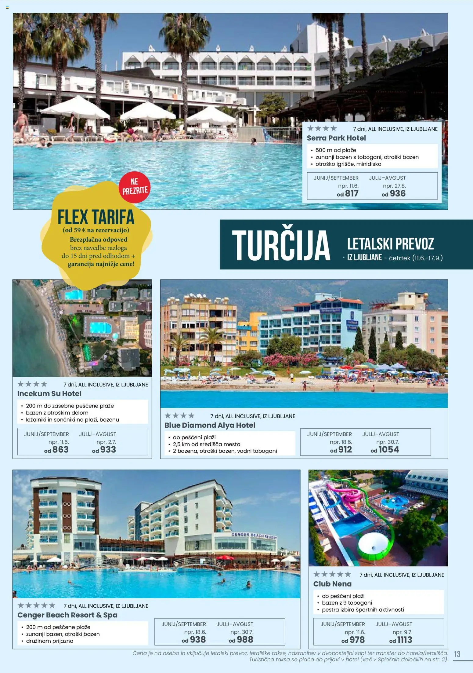 Novi Sonček katalog ponudbe – veljaven od 08.01.2026 | Stran: 13 | Izdelki: Bazen