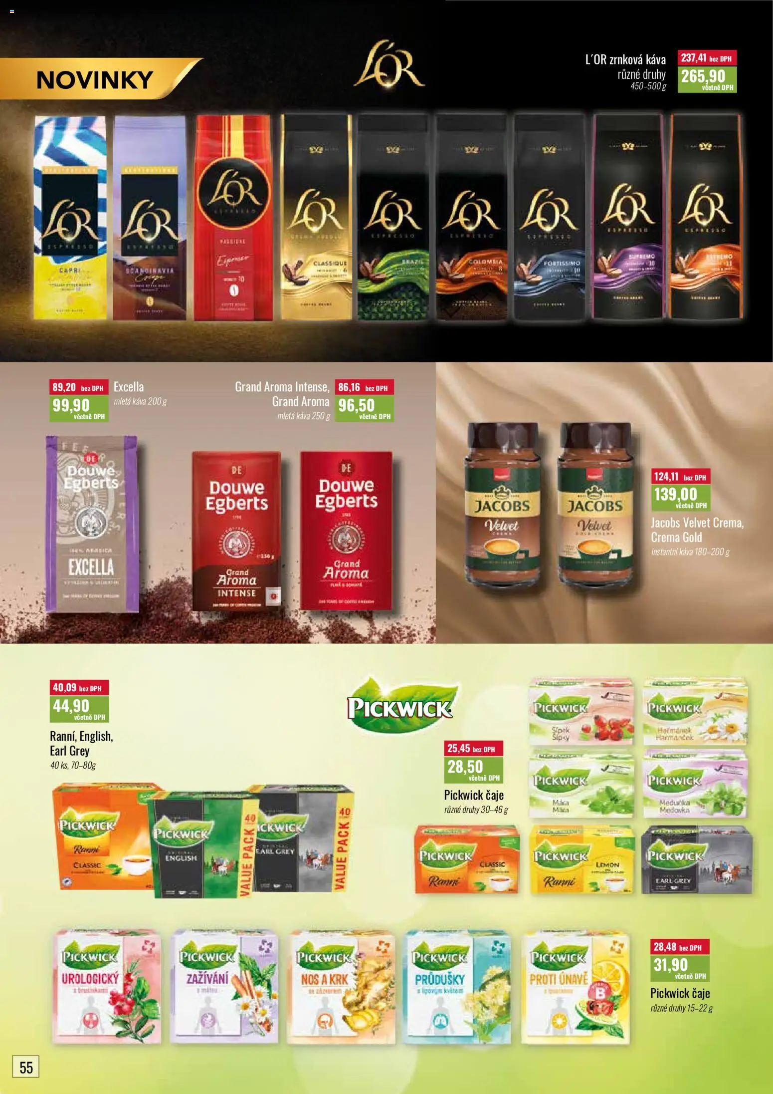 Ratio leták od 01.04.2026 | Strana: 56 | Produkty: Káva, Velvet, Crema, Zrnková káva