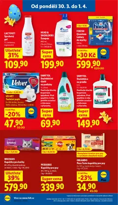 Náhled letáku HEAD & SHOULDERS Šampon, 800 ml, Classic/Citrus, 1 l=249,88 Kč od 30.03.2026 | Strana: 28