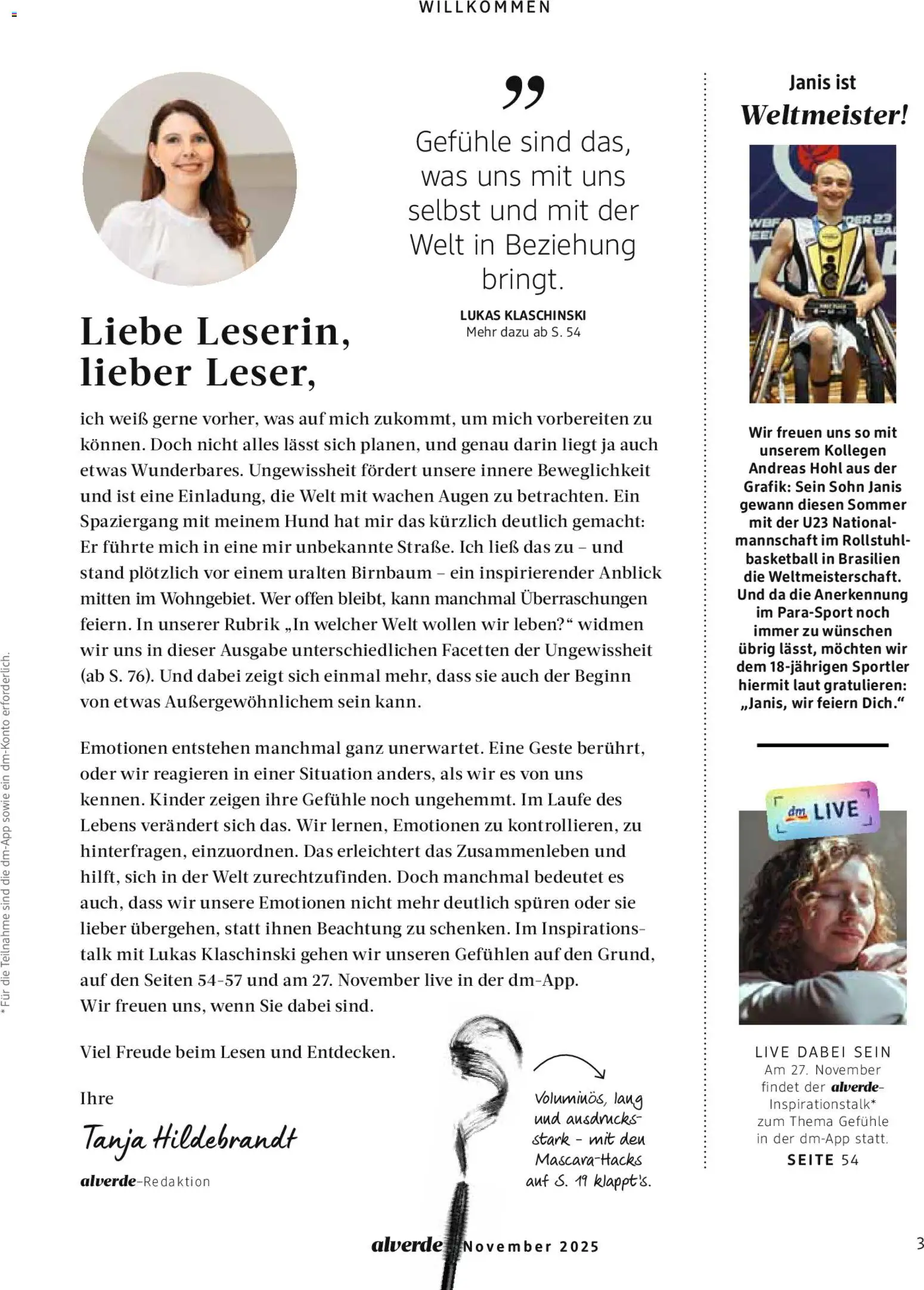 dm drogerie Prospekt 	 – gültig ab 01.11.2025 | Seite: 3