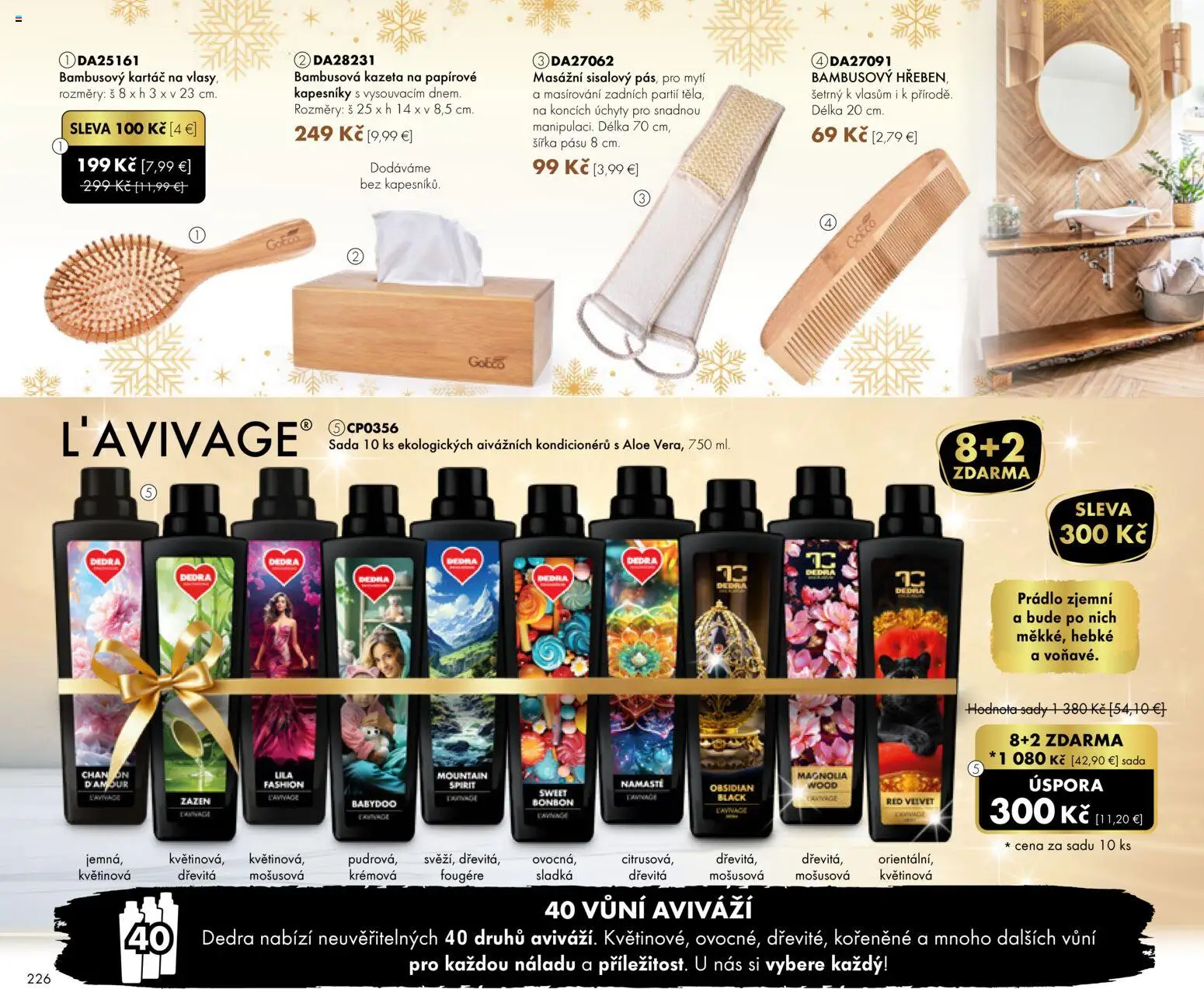 Nové Dedra akcie – leták je platný od 01.11.2025 | Strana: 126 | Produkty: Hrebeň