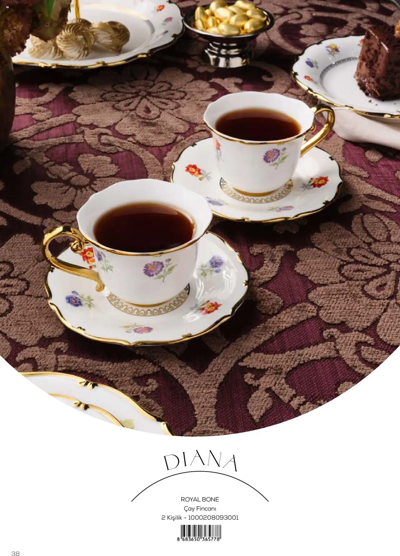 Karaca Katalog - 01.03.2025 tarihinden itibaren geçerlidir | Sayfa: 38 | Ürünler: Çay