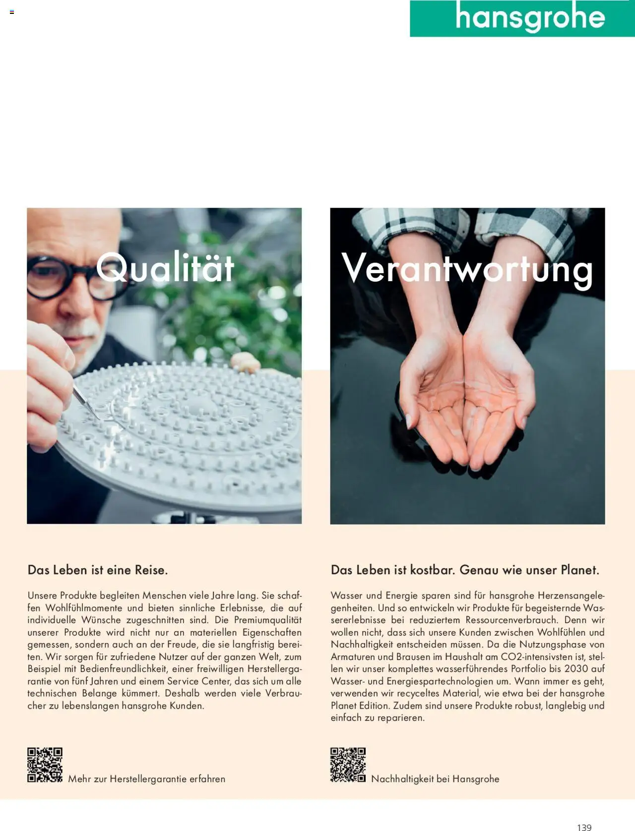 Fust Badezimmermagazin ab 05.05.2025 | Seite: 139 | Produkte: Wasser