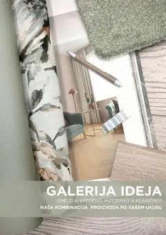 Galerija Podova ideja - pregled Galerija Podova kataloga - važi od 31.01.2025