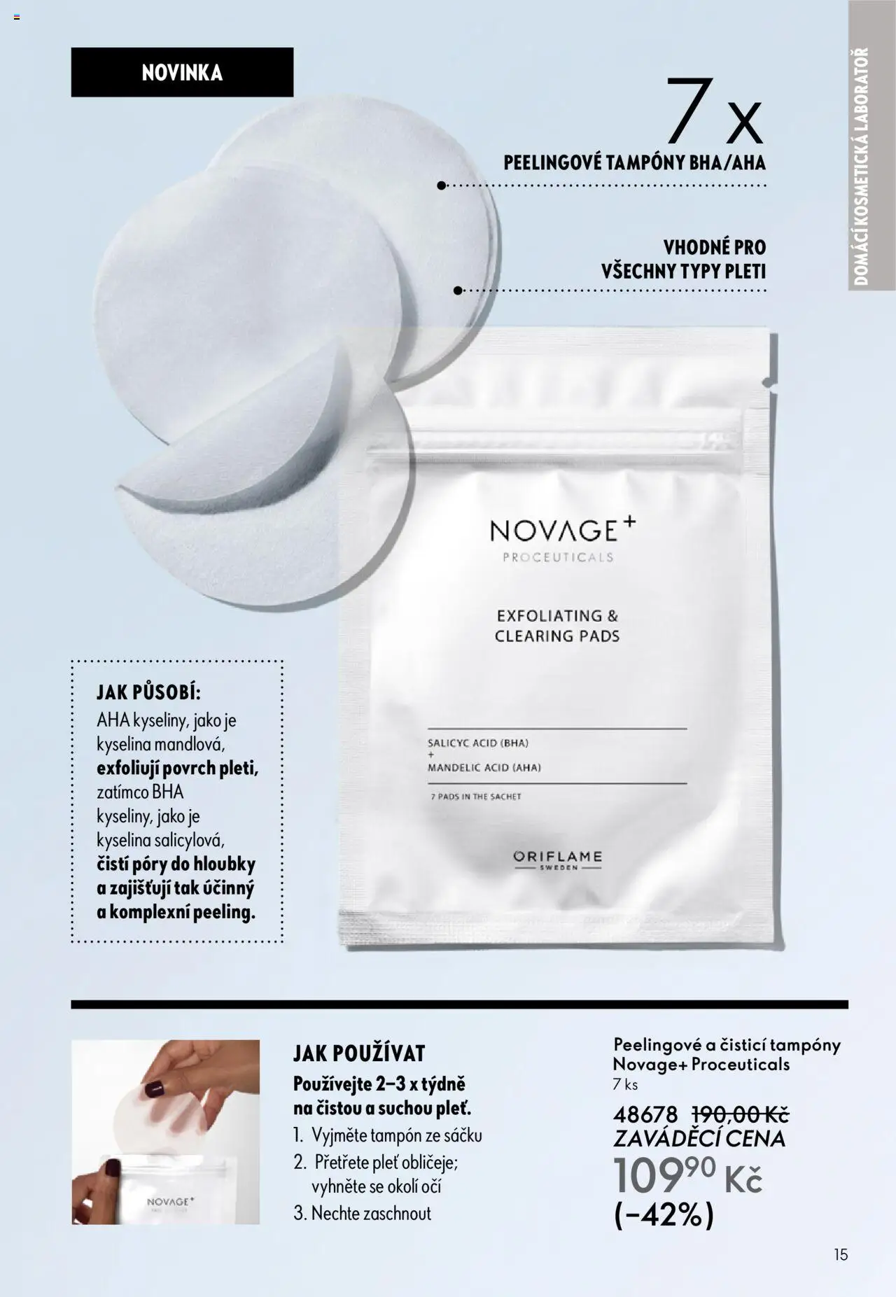 Oriflame katalog č.13/2025 od 07.09.2025 | Strana: 15 | Produkty: Tampony