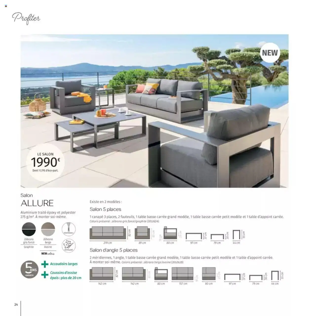  | Page: 24 | Produits: Canapé, Table basse, Table