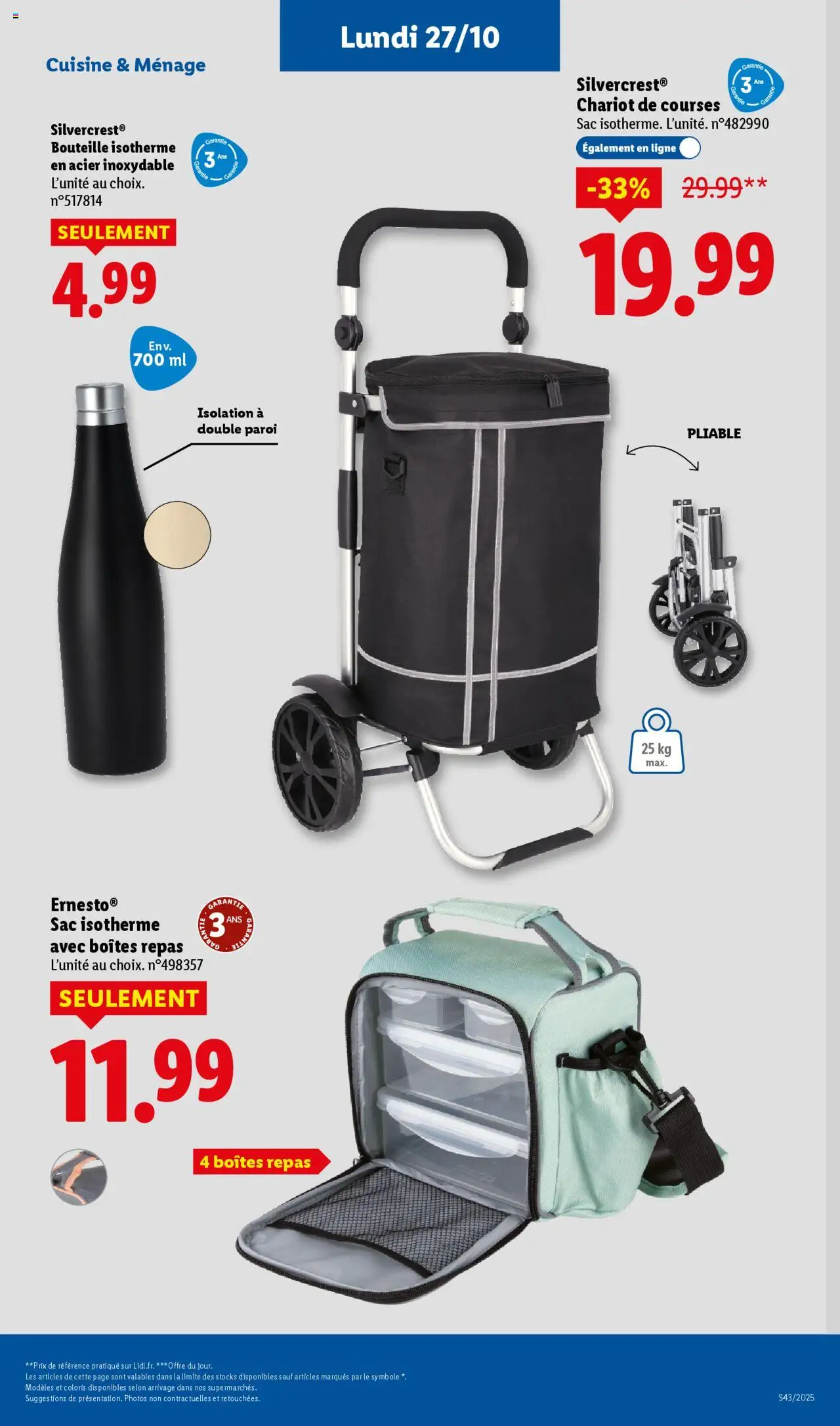 {H1} | Page: 67 | Produits: Sac isotherme, Sac, Chariot de courses
