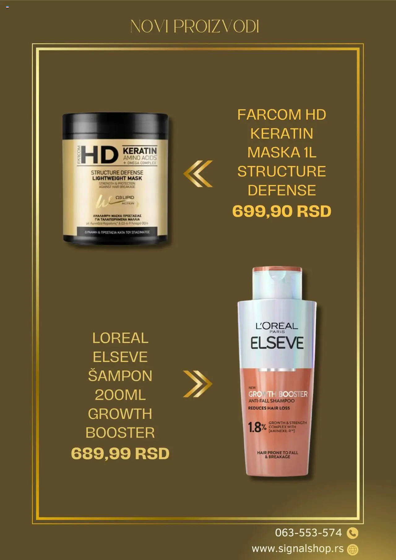 Signal Plus katalog - važi od 27.09.2025 | Strana: 5 | Proizvode: Šampon, Maska