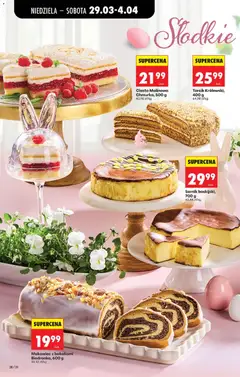 Pogląd oferty "Makowiec z bakaliami Biedronka, 600 g, Makowiec z bakaliami Biedronka, 600 g" - ważna od 29.03.2026 | Strona: 30 | Produkty: Ciasto
