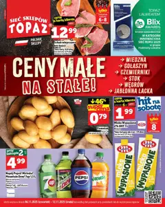 Pogląd oferty "Topaz Gazetka - Ceny małe na stałe" - ważna od 06.11.2025