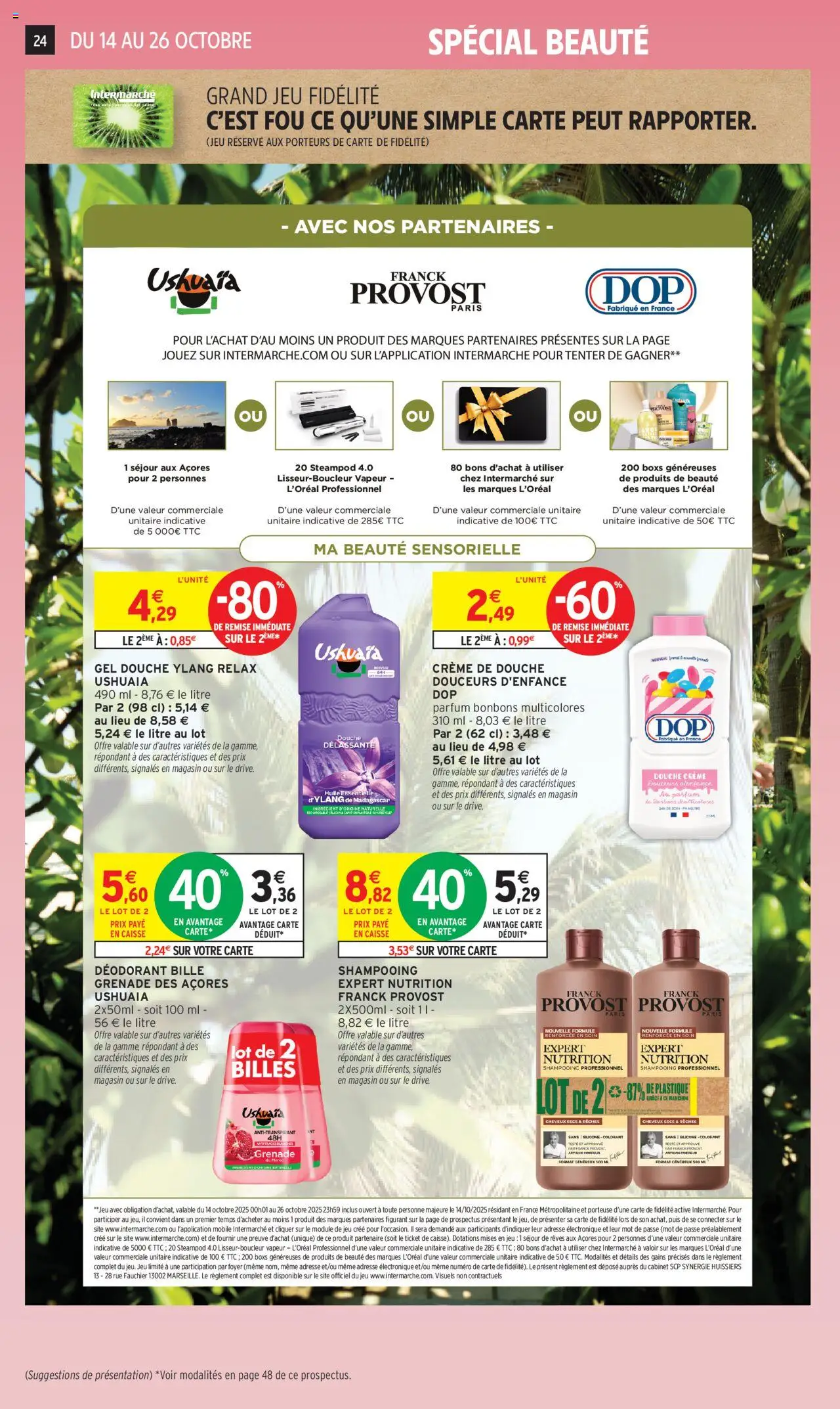 {H1} | Page: 24 | Produits: Parfum, Shampooing, Huile, Crème