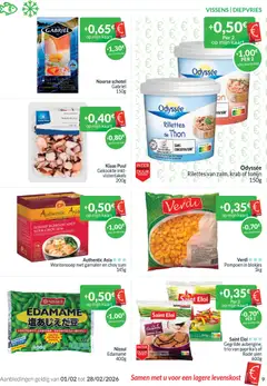 Intermarché - De februariaanbiedingen met de Intermarché-kaart - Voorbeeld van een folder van Intermarché, geldig van 01.02.2026 | Pagina: 9 | Producten: Tonijn, Pompoen, Kaart, Kekszek