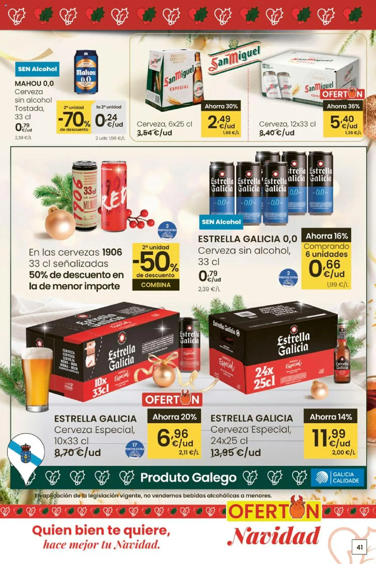 Eroski - Center │ válido desde el 27.11.2025 | Página: 41 | Productos: Cerveza, Té
