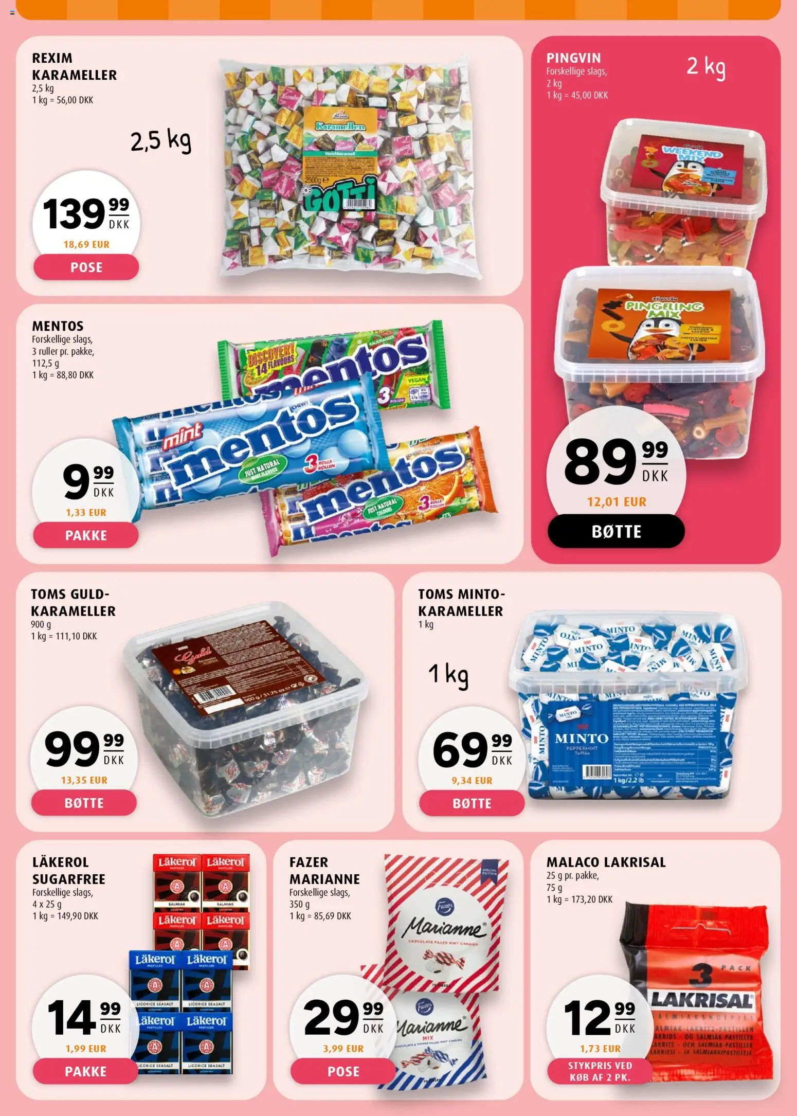 Scandinavian Park tilbudsavis – gyldig fra 23.04.2026 | Side: 11 | Produkter: Karameller