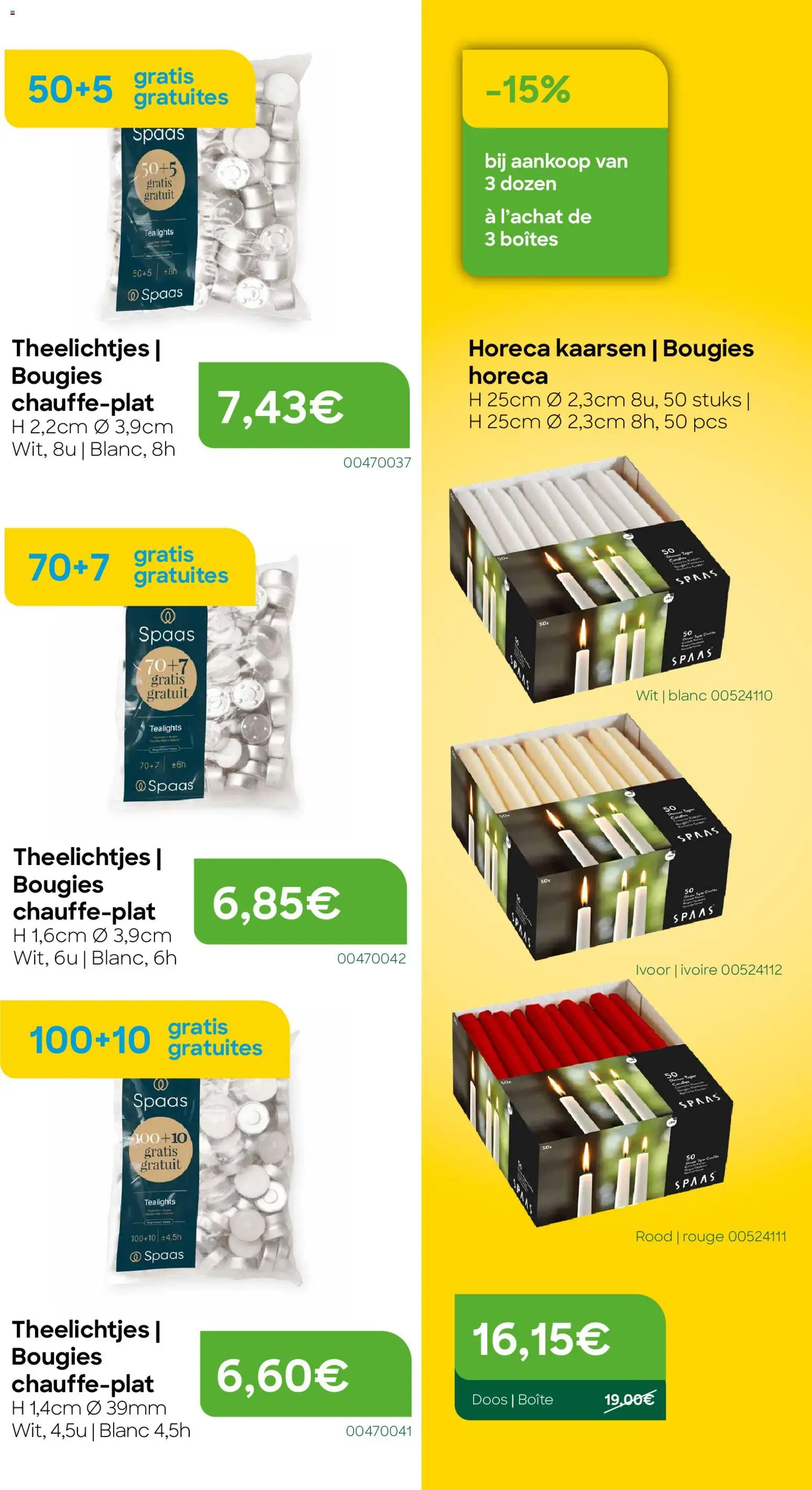 {H1} | Pagina: 9 | Producten: Kaarsen