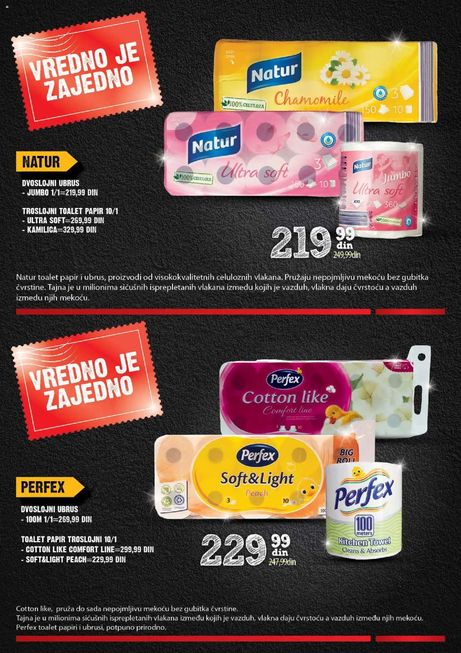 Idea katalog - važi od 11.12.2025 | Strana: 32 | Proizvode: Toalet papir, Ubrus