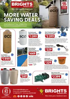 Brights Hardware specials catalogue – valid from 17.04.2026