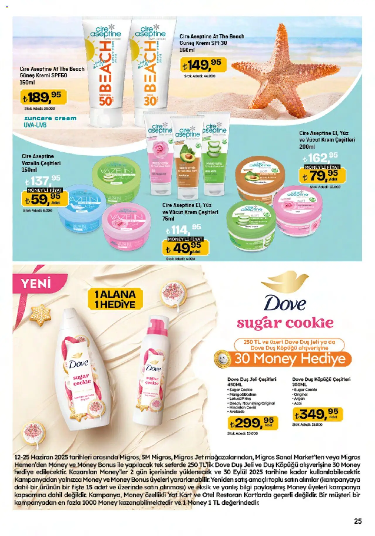 Migros Katalog - 5M Migroskop Dijital - 12.06.2025 tarihinden itibaren geçerlidir | Sayfa: 25 | Ürünler: Duş, Krem, Güneş kremi, Duş jeli