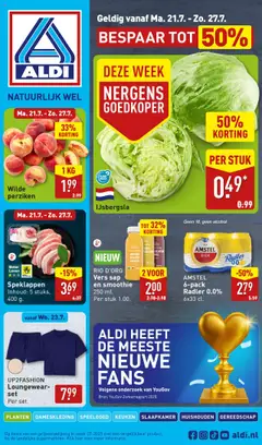 Aldi - Folder week 30 - Voorbeeld van een folder van Aldi, geldig van 21.07.2025