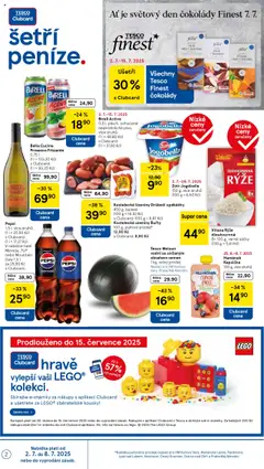 Tesco leták - Hypermarket od 02.07.2025 | Strana: 2 | Produkty: Pomelo, Finest, Pepsi, Frizzante