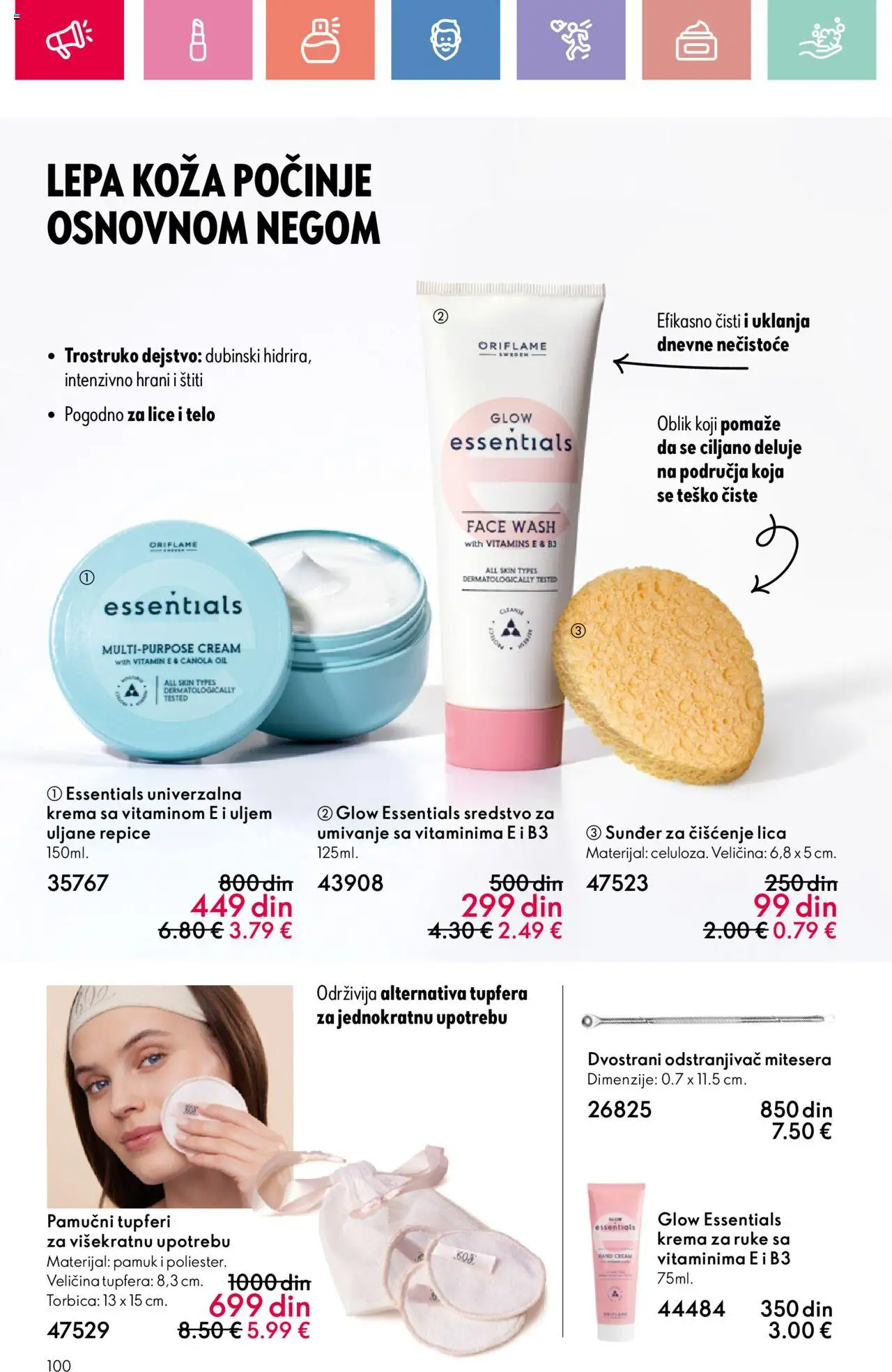 Oriflame katalog - važi od 03.08.2025 | Strana: 100 | Proizvode: Krema, Krema za ruke
