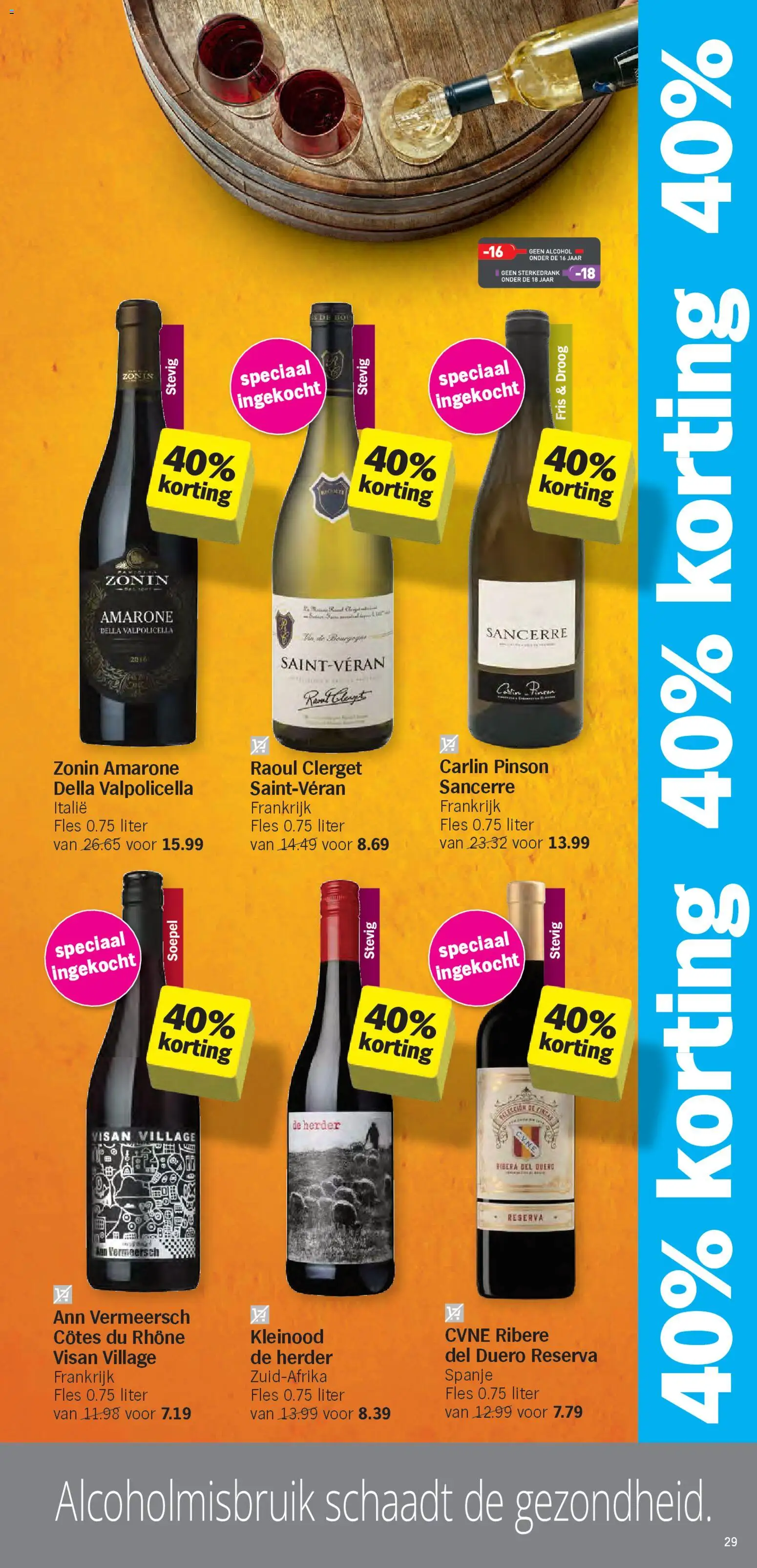 {H1} | Pagina: 29 | Producten: Fles, Alcohol