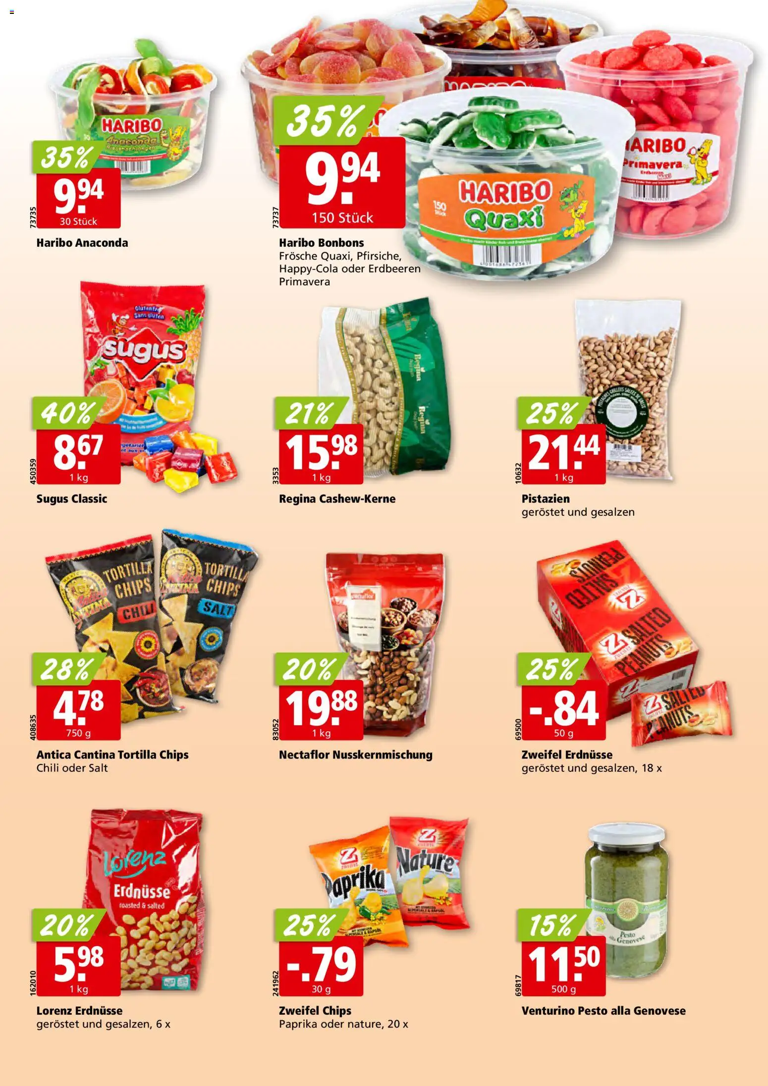 Aligro aktionen – gültig ab 16.03.2026 | Seite: 20 | Produkte: Erdnüsse, Chili, Erdbeeren, Chips