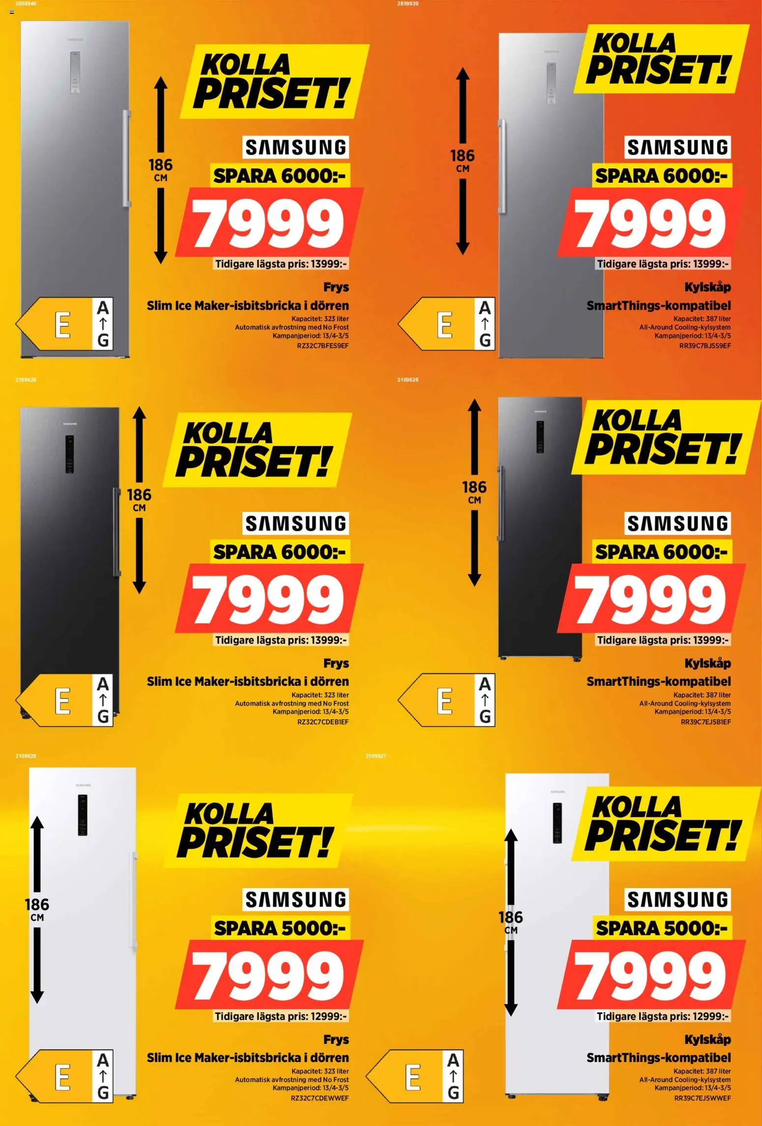 Power reklamblad aktuell från 27.04.2026 | Sida: 32 | Produkter: Kylskåp, Frys