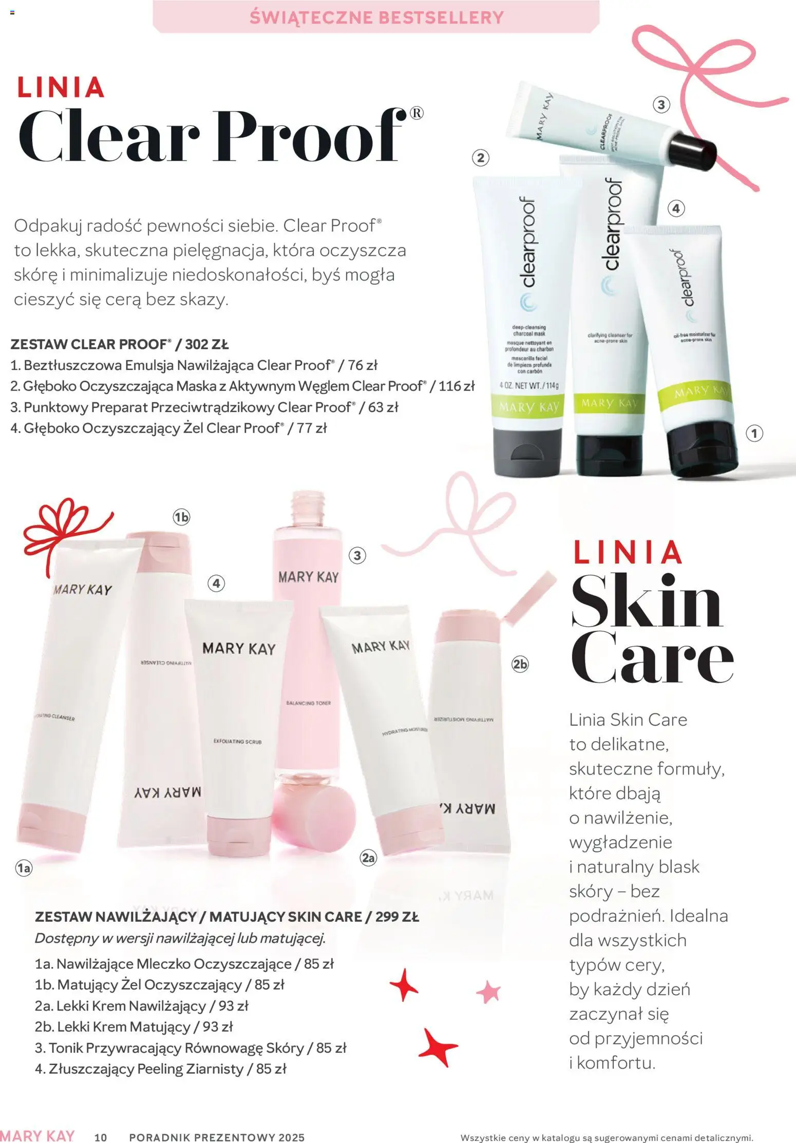 Mary Kay Katalog - Poradnik Prezentowy od 03.11.2025 | Strona: 10 | Produkty: Toner, Peeling, Krem, Tonik