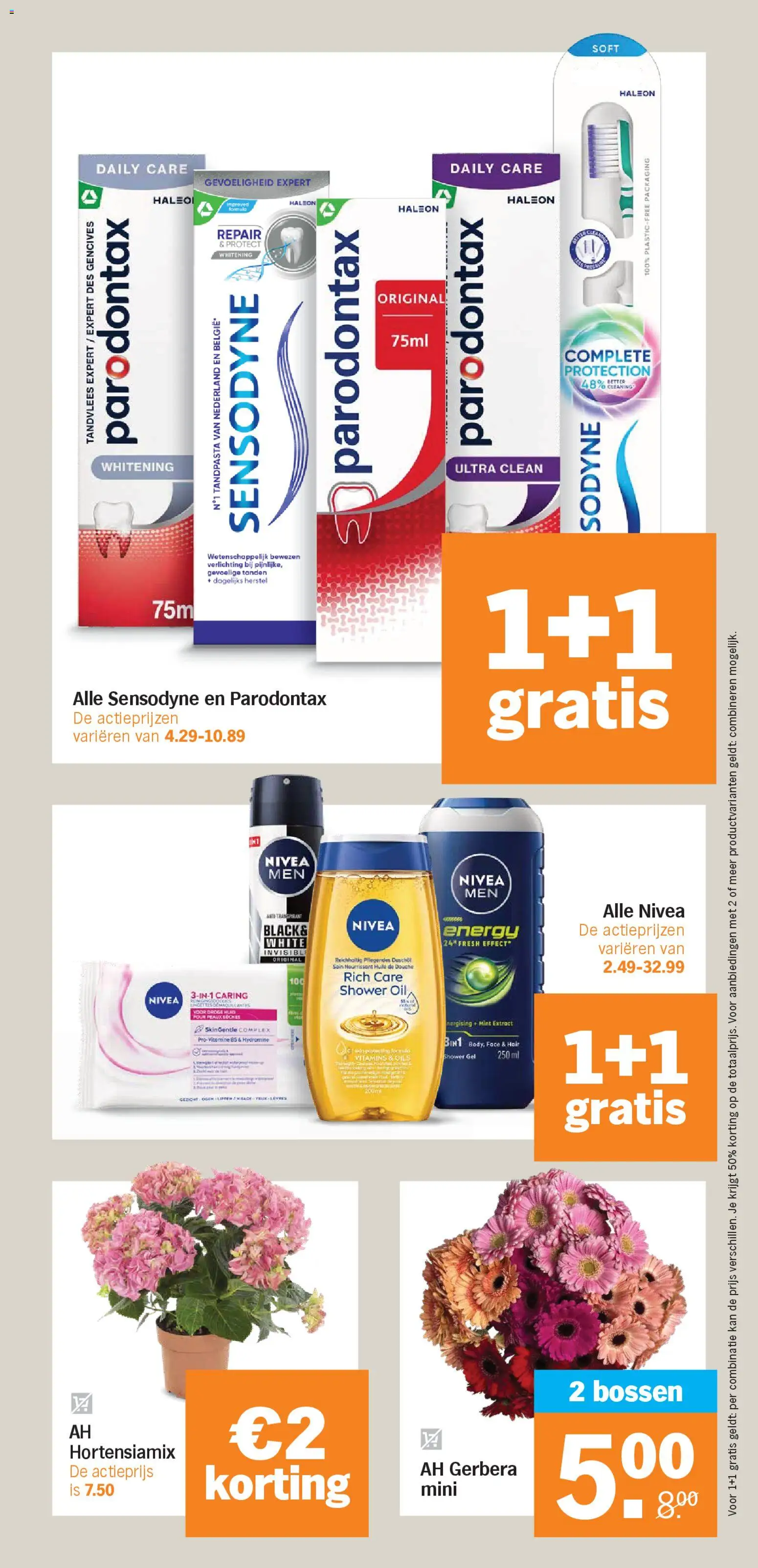 {H1} | Pagina: 34 | Producten: Tandpasta, Kan, Douche, Gel