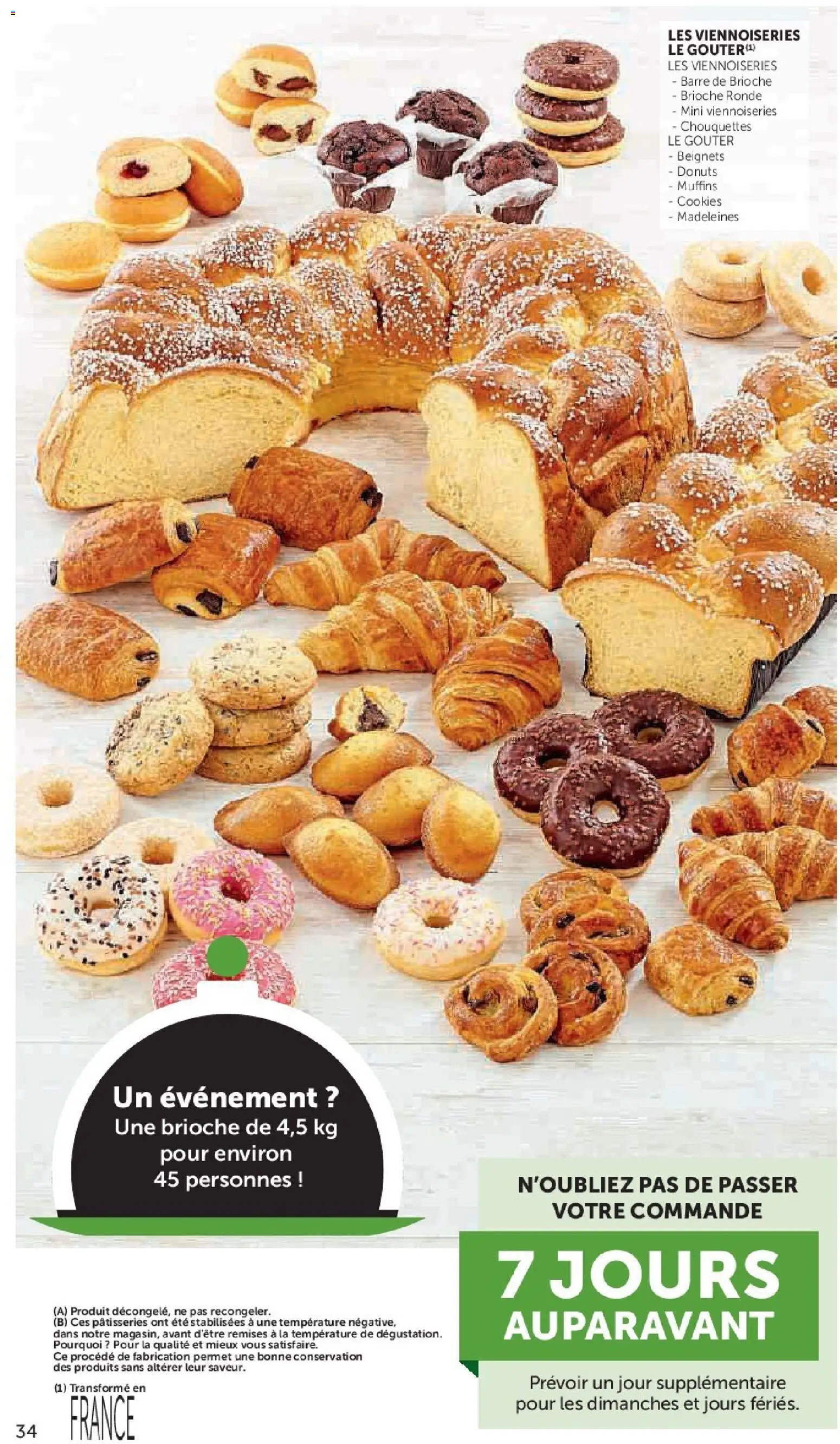 {H1} | Page: 34 | Produits: Muffins, Cookies, Viennoiseries