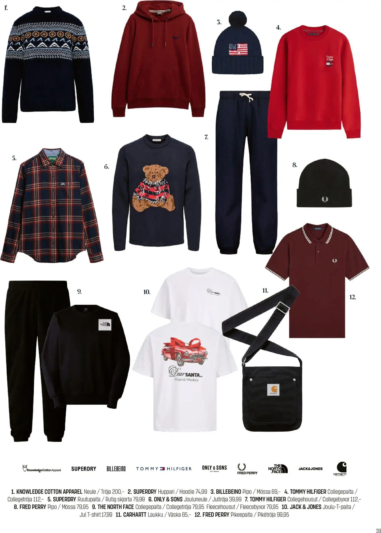 Sokos tarjoukset – voimassa 12.11.2025 alkaen | Sivu: 39 | Tuotteet: Laukku, Huppari, Pipo, Neule