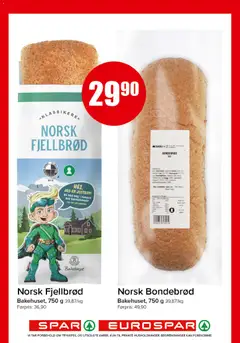 Forhåndsvisning av Norsk Fjellbrød, Bakehuset, 750 g gyldig fra 19.01.2026 | Side: 7