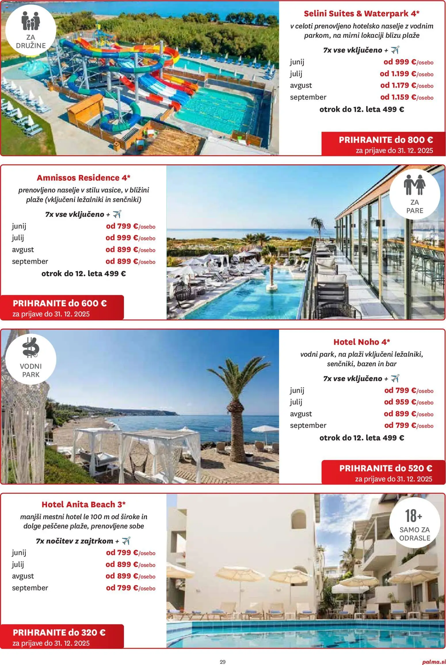 Novi Palma katalog ponudbe – veljaven od 06.11.2025 | Stran: 29 | Izdelki: Bazen