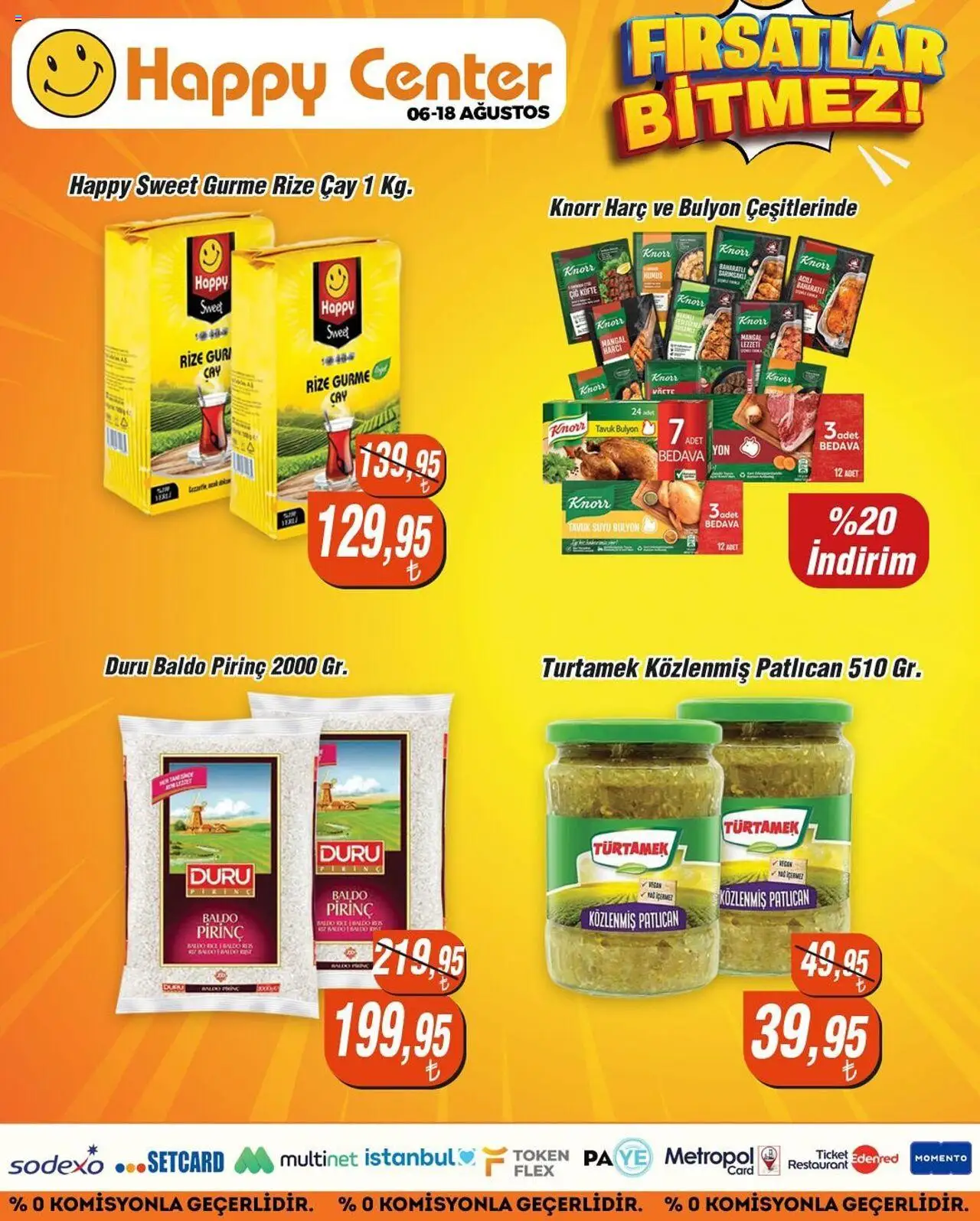 Happy Center Katalog - 06.08.2025 tarihinden itibaren geçerlidir | Sayfa: 21 | Ürünler: Tavuk suyu, Pirinç, Çay, Patlıcan