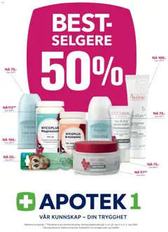 Forhåndsvisning av Apotek 1 kundeavis gyldig fra 22.04.2026 | Side: 2 | Produkter: Tannbørste, Lip, Сушильные машины, Суміш дитяча