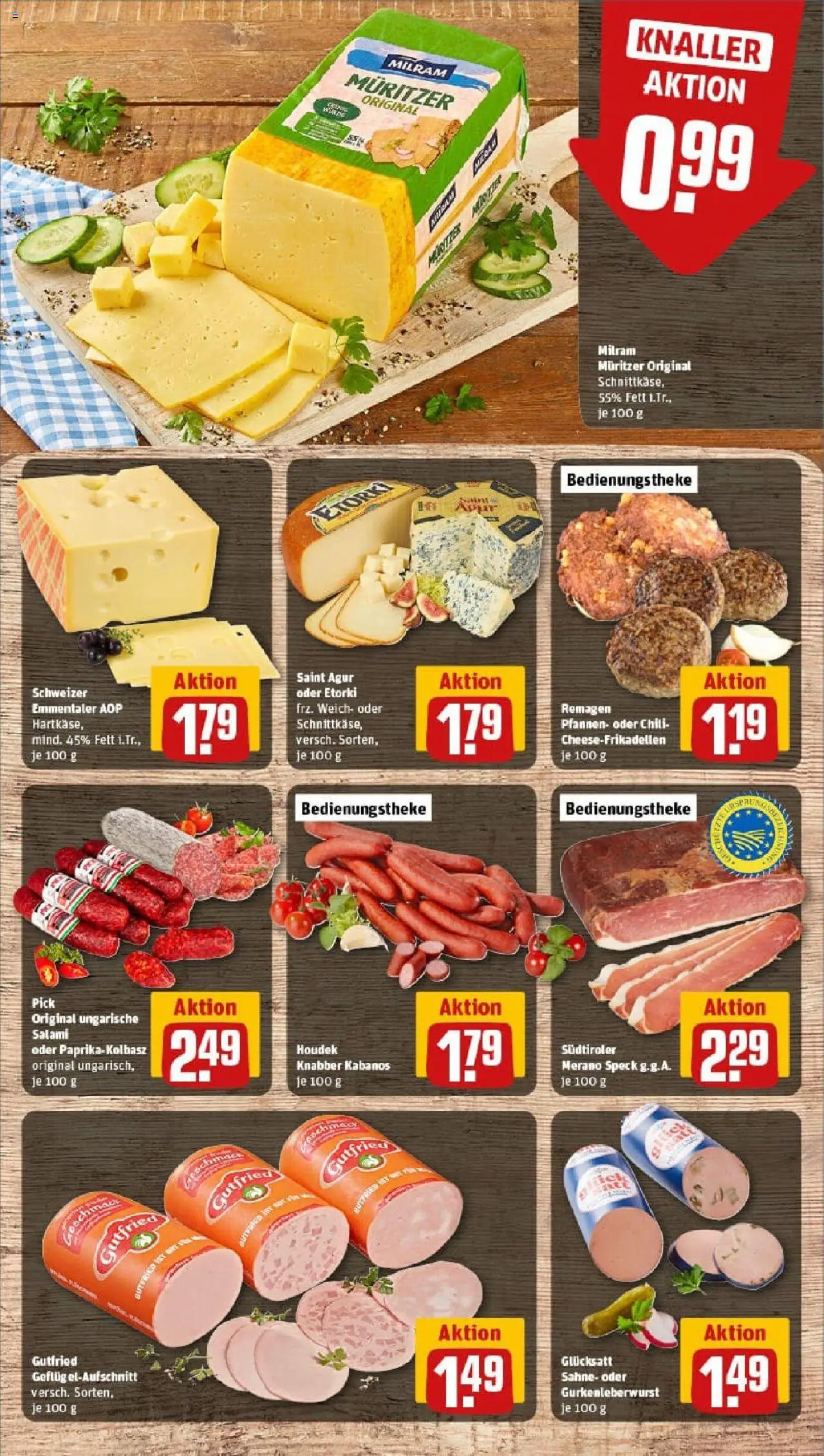 Rewe prospekt Buxtehude	 - gültig ab dem 20.07.2025 | Seite: 9 | Produkte: Paprika, Chili, Salami, Sahne