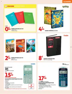  | Page: 3 | Produits: Calculatrice, Navigation, Piles