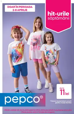 Ofertele Pepco valabile de la 02.04.2026