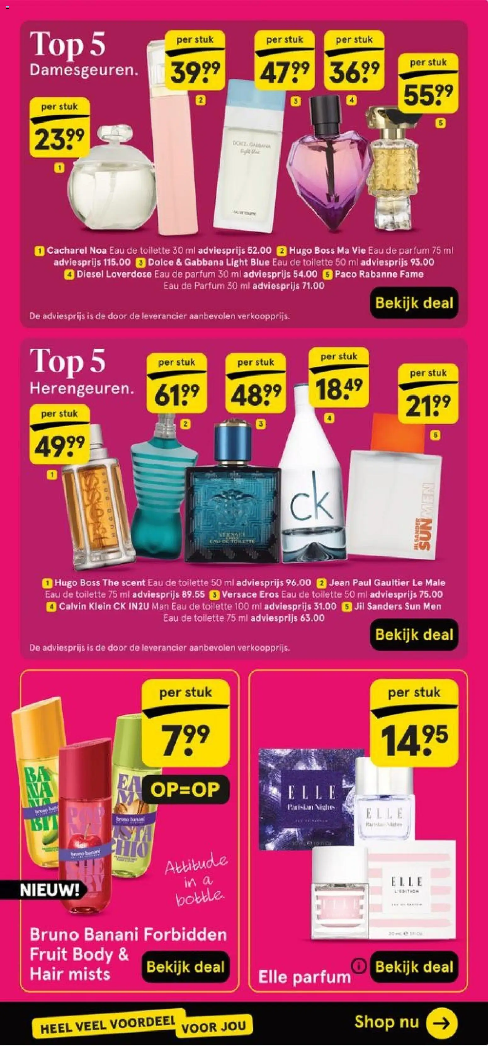 {H1} | Pagina: 29 | Producten: Parfum, Eau de toilette, Fruit