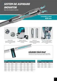 Ofertele Makita valabile de la 01.04.2025 | Pagină: 37 | Produse: Aspirator
