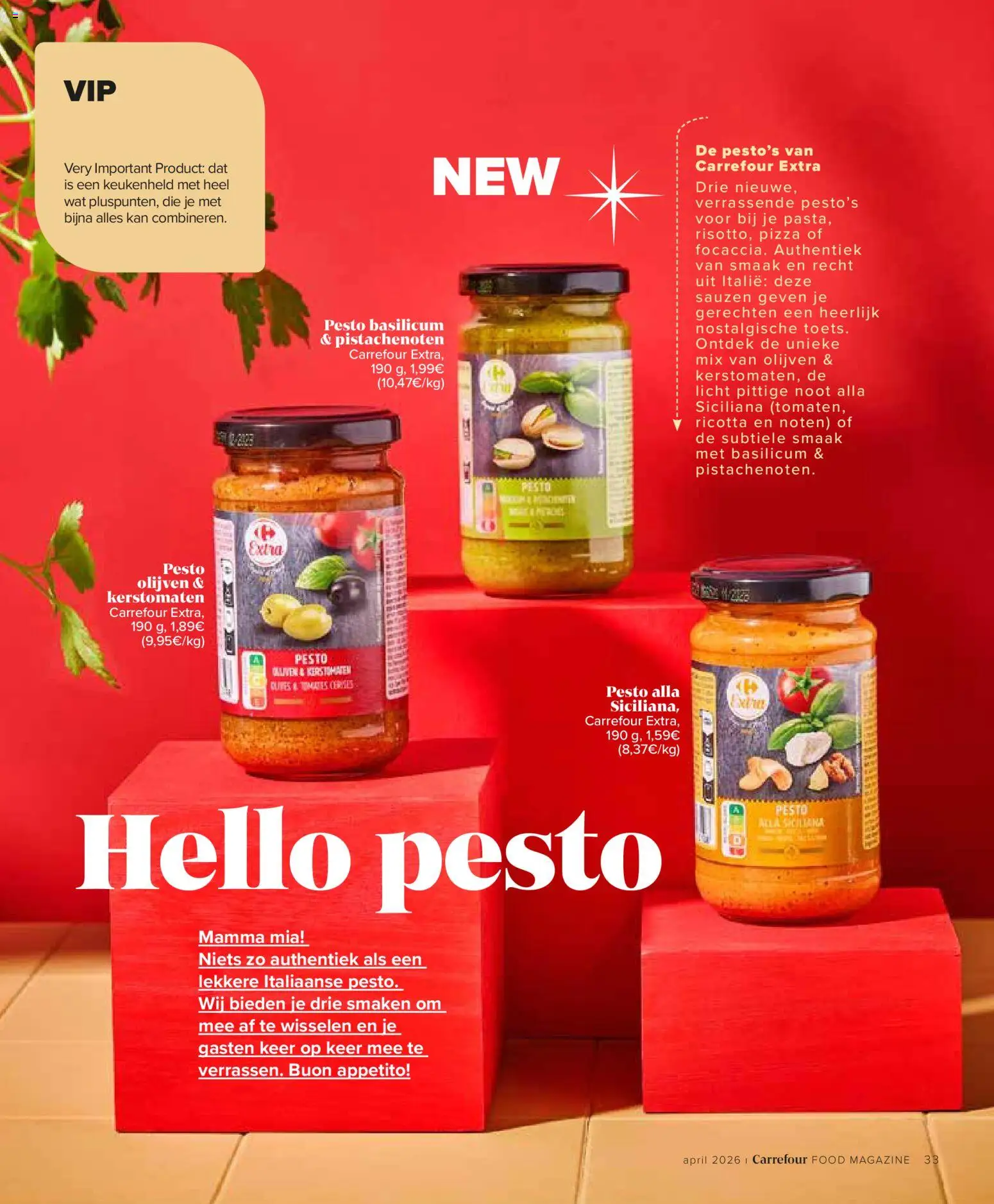 {H1} | Pagina: 33 | Producten: Pizza, Noten, Ricotta, Olijven