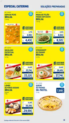 Pré-visualização Makro Especial Catering válido de 15.04.2026 | Página: 19