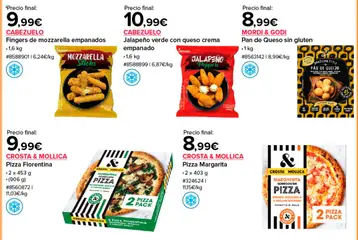 Costco catálogo │ válido desde el 18.07.2025 | Página: 6 | Productos: Queso, Pan, Pizza, Crema
