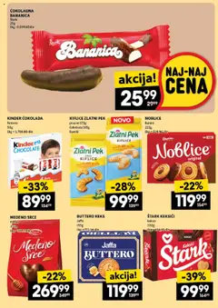 Idea katalog - važi od 10.07.2025 | Strana: 35 | Proizvode: Keks, Noblice, Medenjaci, Ferrero