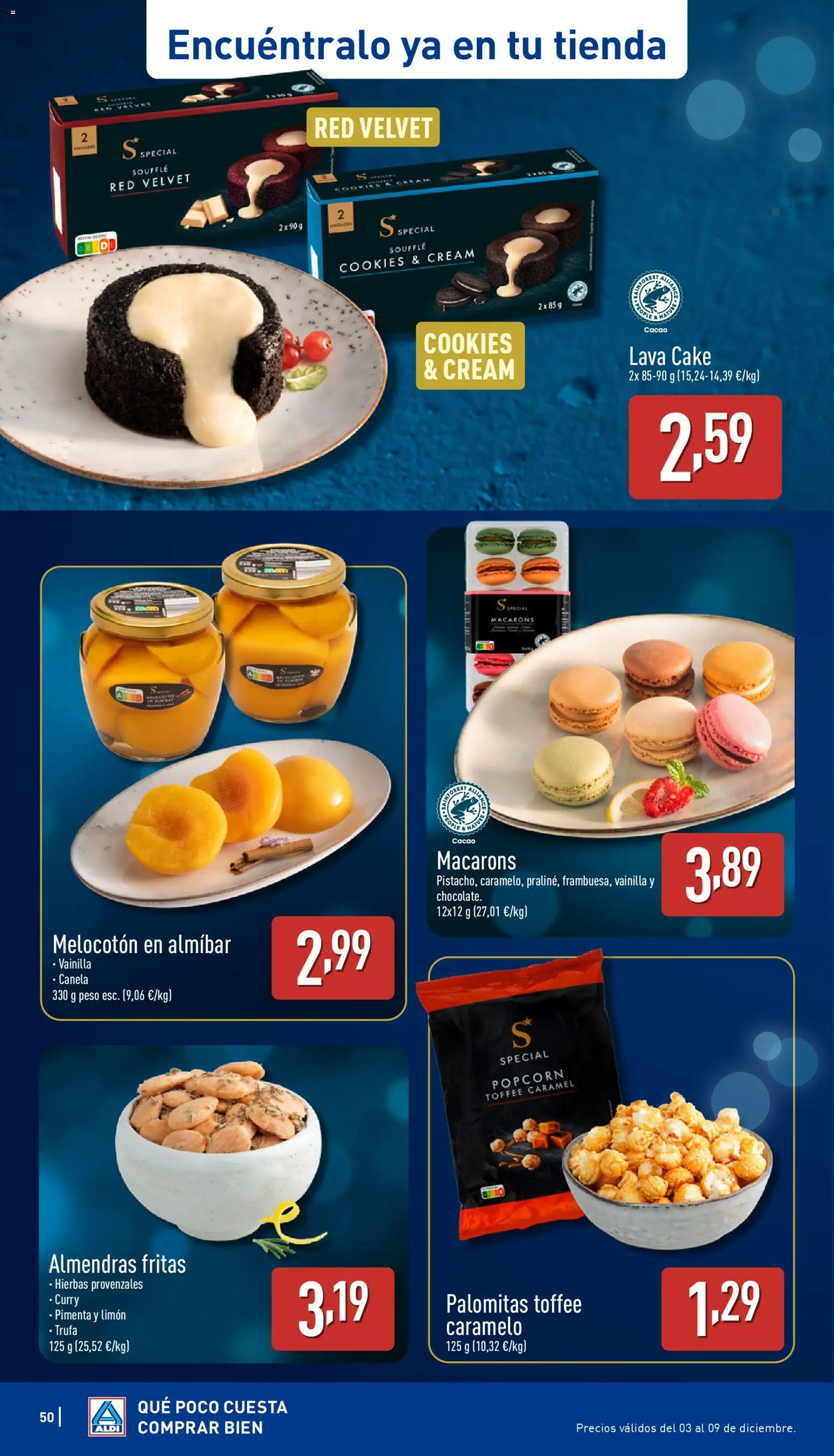 Aldi folleto Baleares │ válido desde el 04.12.2025 | Página: 50 | Productos: Peso, Φρυγανιές σικάλεως