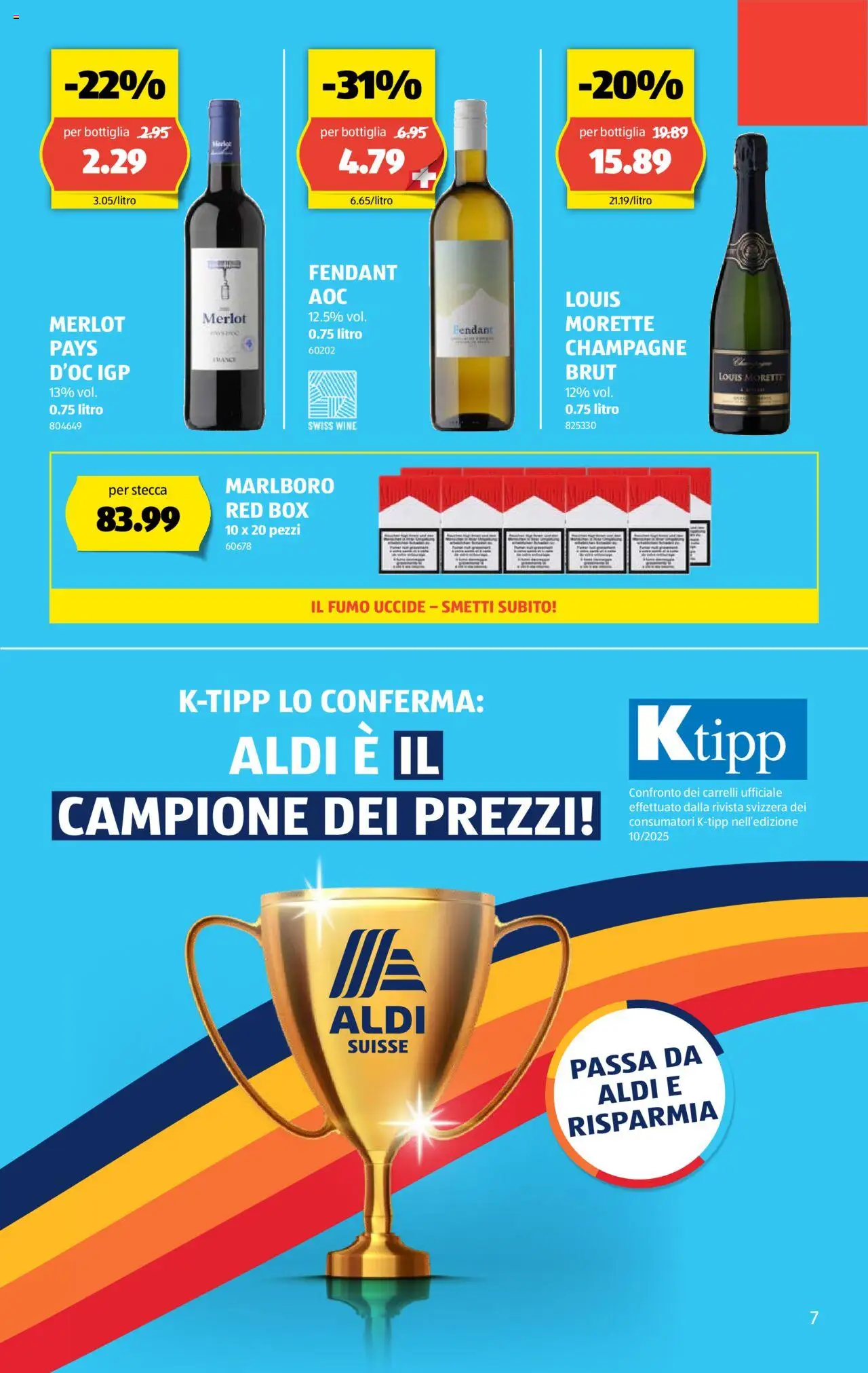 Aldi Volantino ab 14.08.2025 | Seite: 7 | Produkte: Box, Merlot