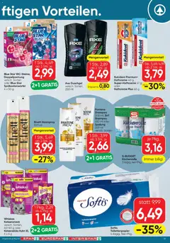 Spar Flugblatt ab 12.02.2026 gültig | Seite: 19 | Produkte: Shampoo, Spülung, Haarspray, Duschgel