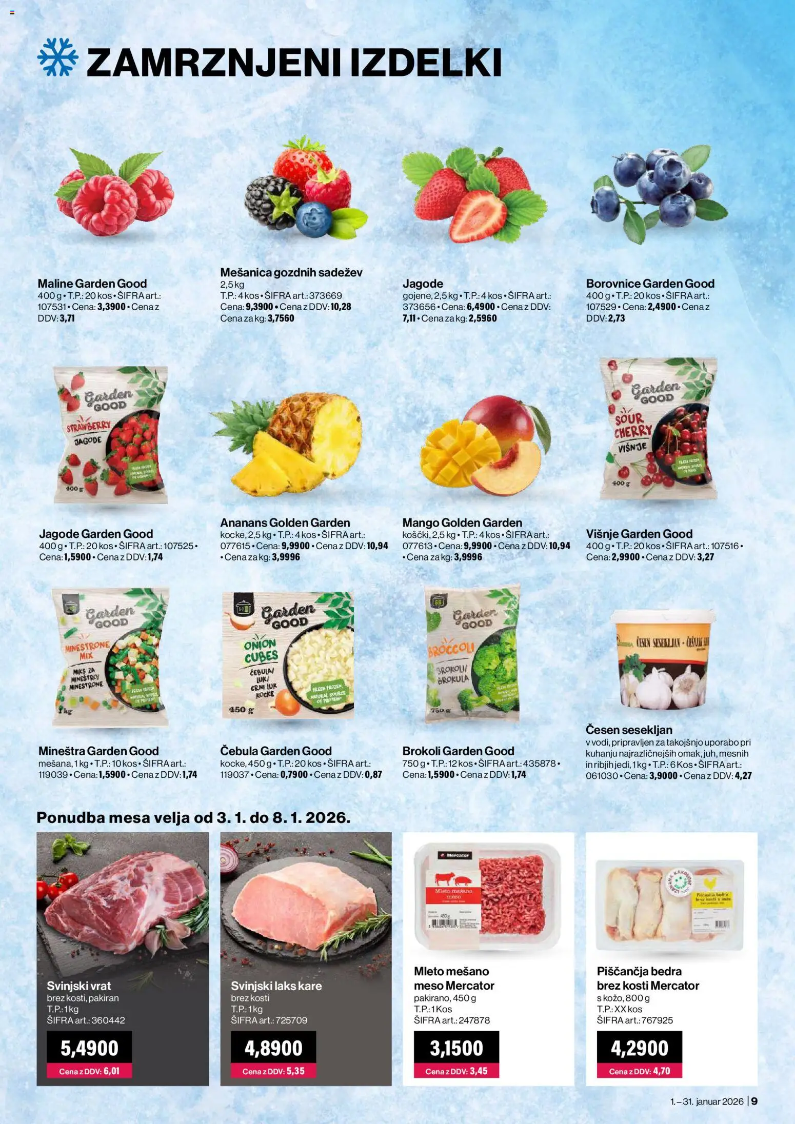 Novi Mercator katalog ponudbe – veljaven od 01.01.2026 | Stran: 9